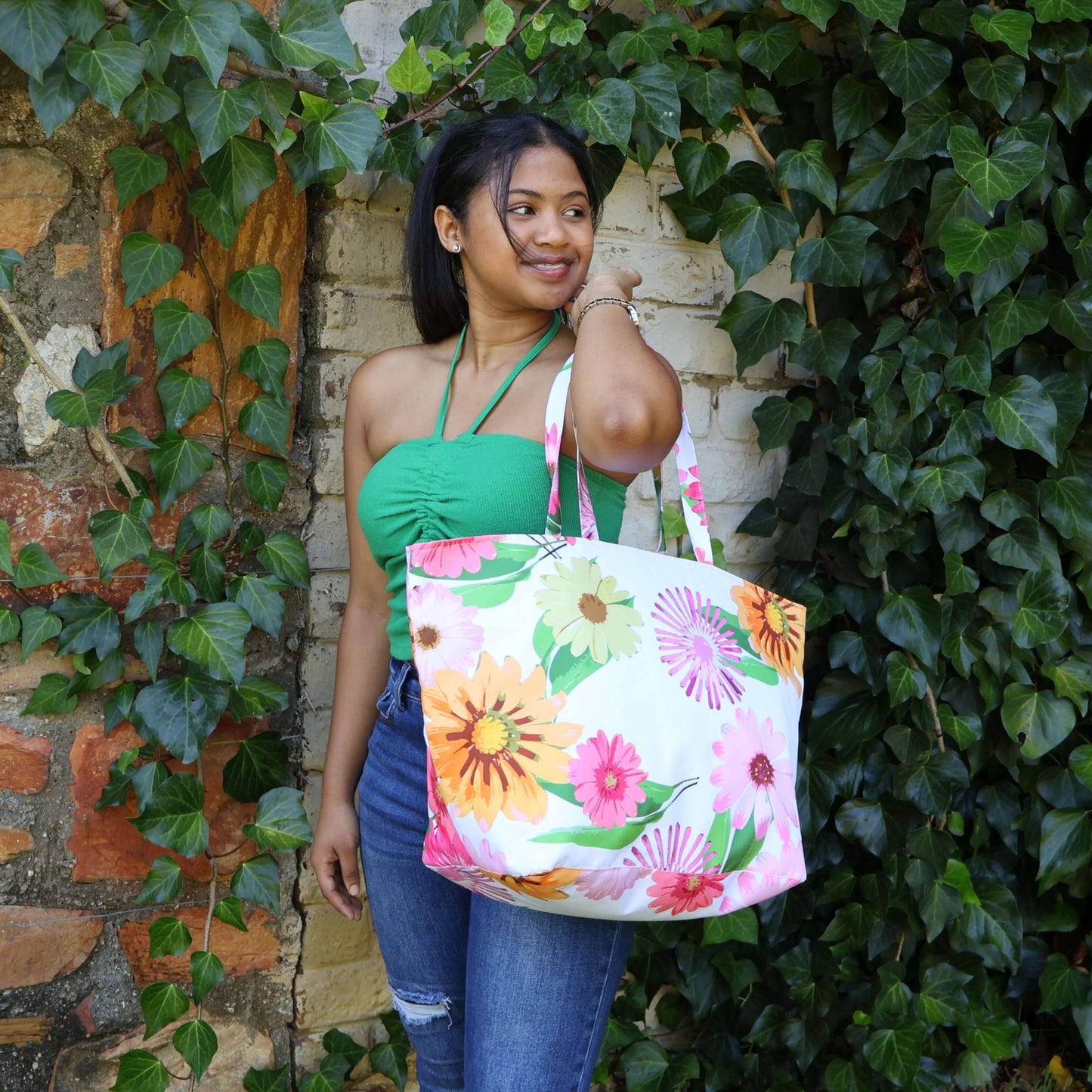 Carryall bag Ellie B Magenta Marguerite