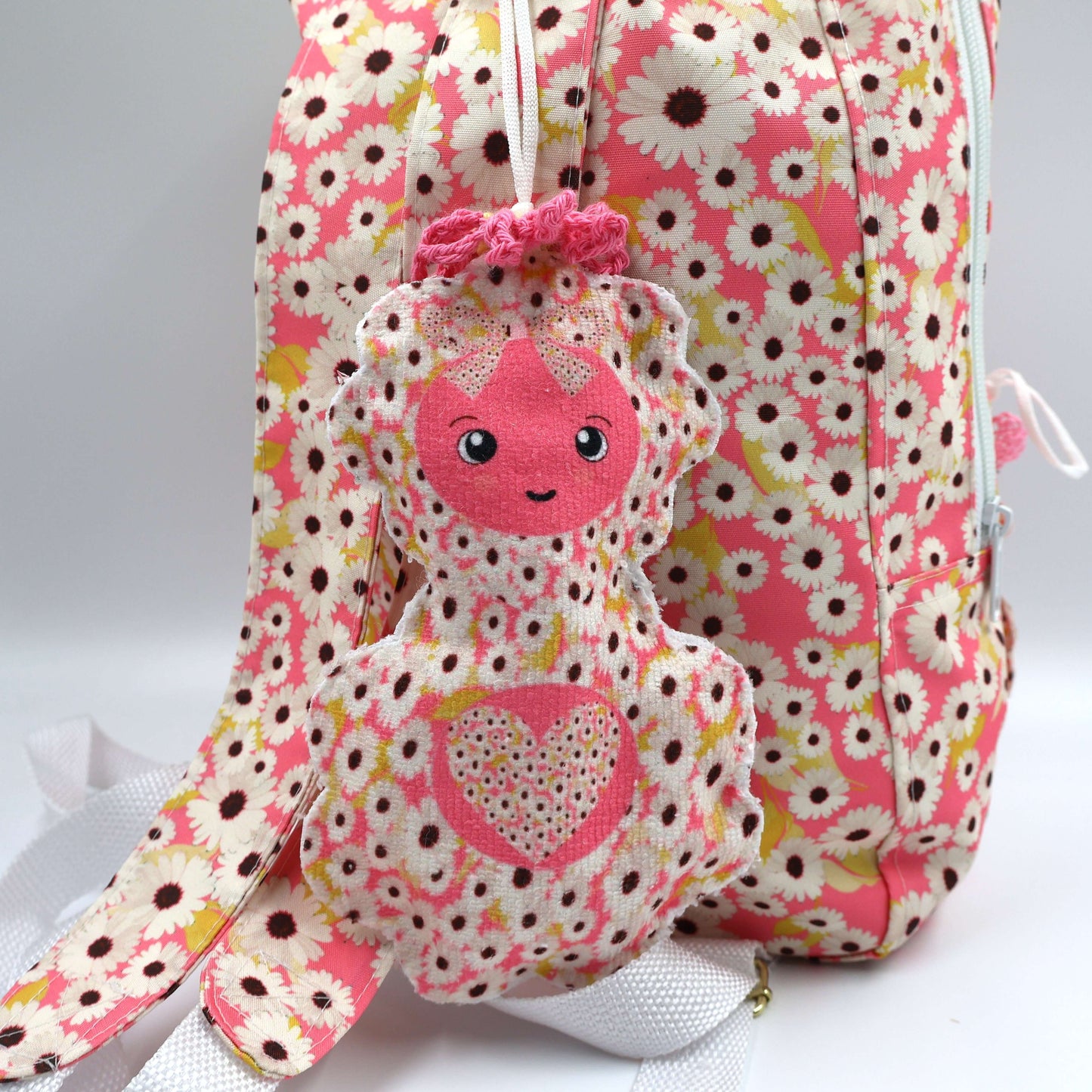 Pink Daisy Doll Tag