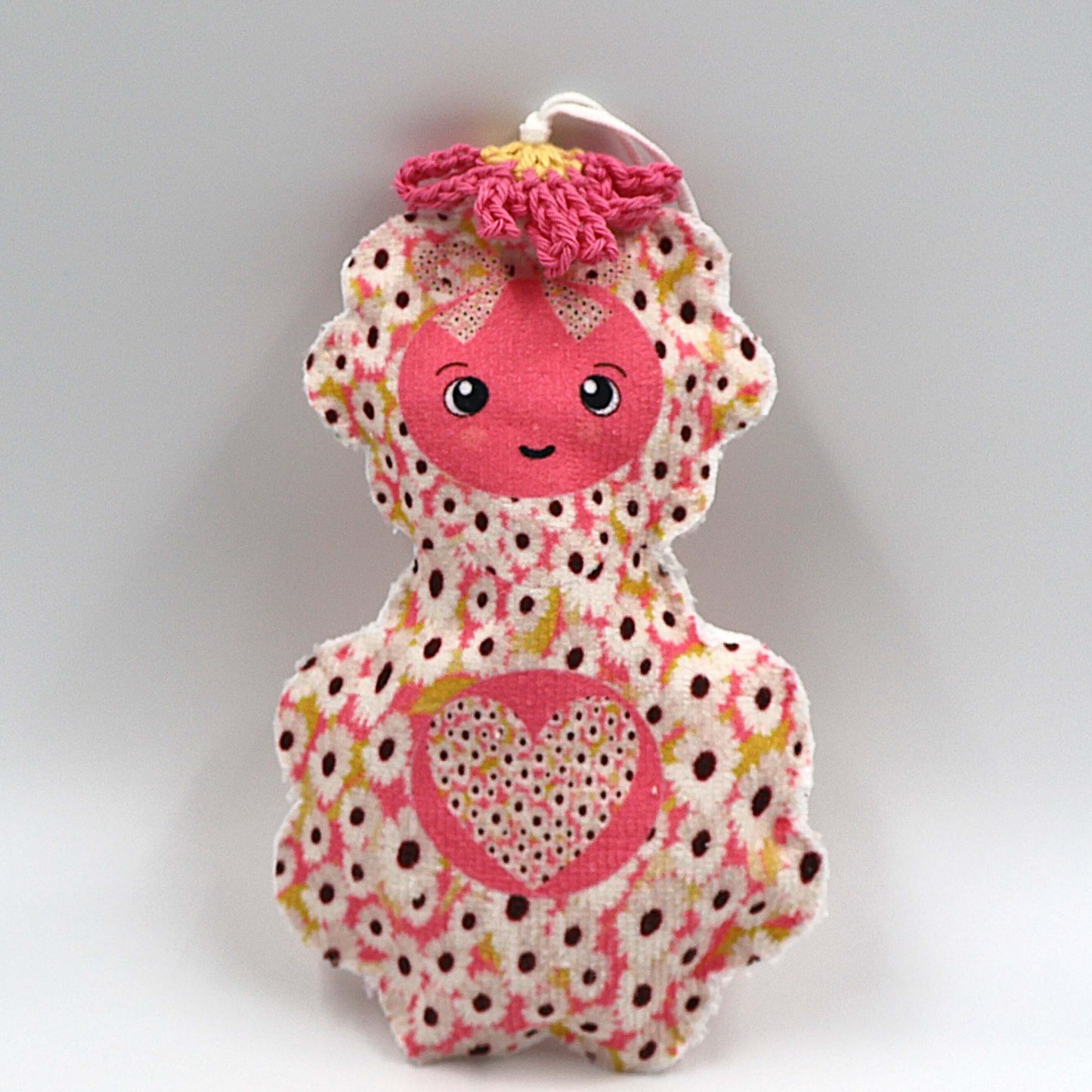 Pink Daisy Doll Tag