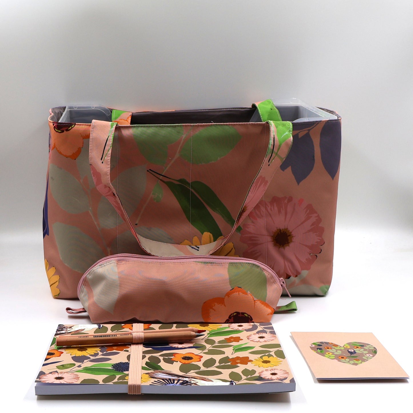 Peach Daisy Gift Set – For the Artistic Heart