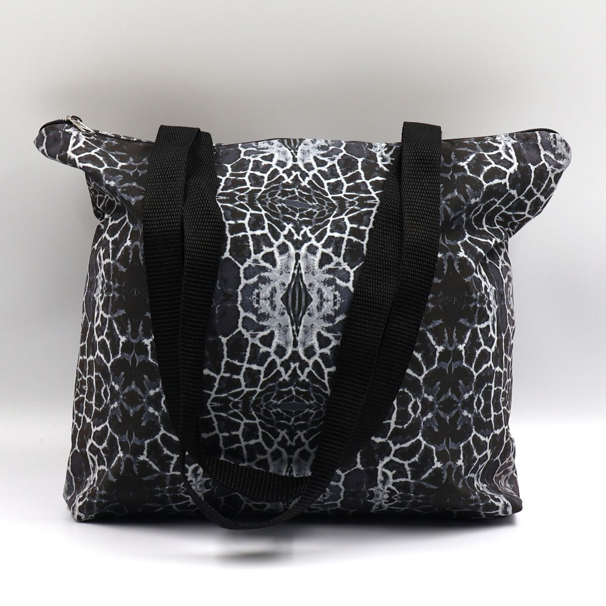Letheba Charcoal Waterproof Canvas Tote