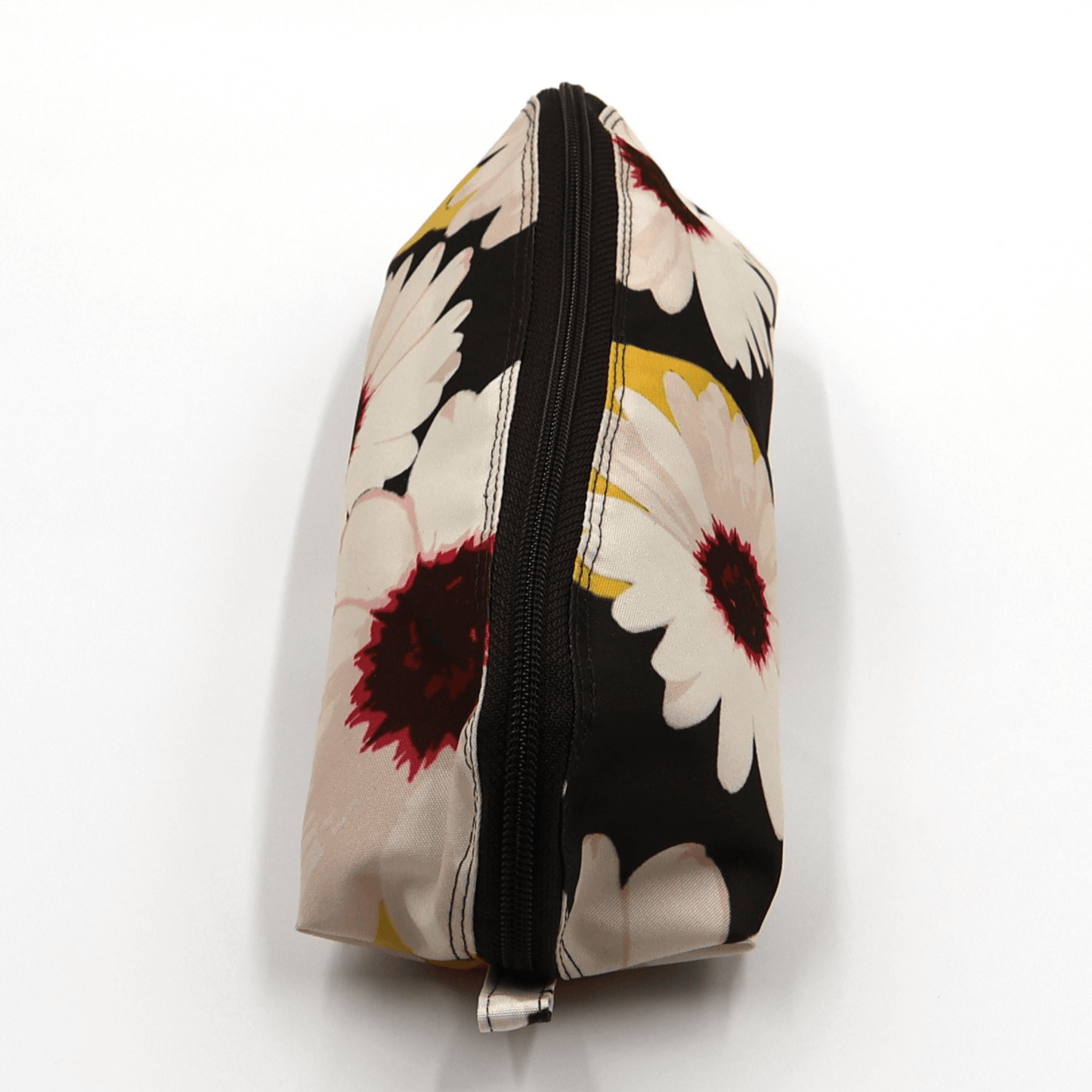 Pencil Bag Ellie B White Darling with flower design, zipped closure, durable, and easy to clean.