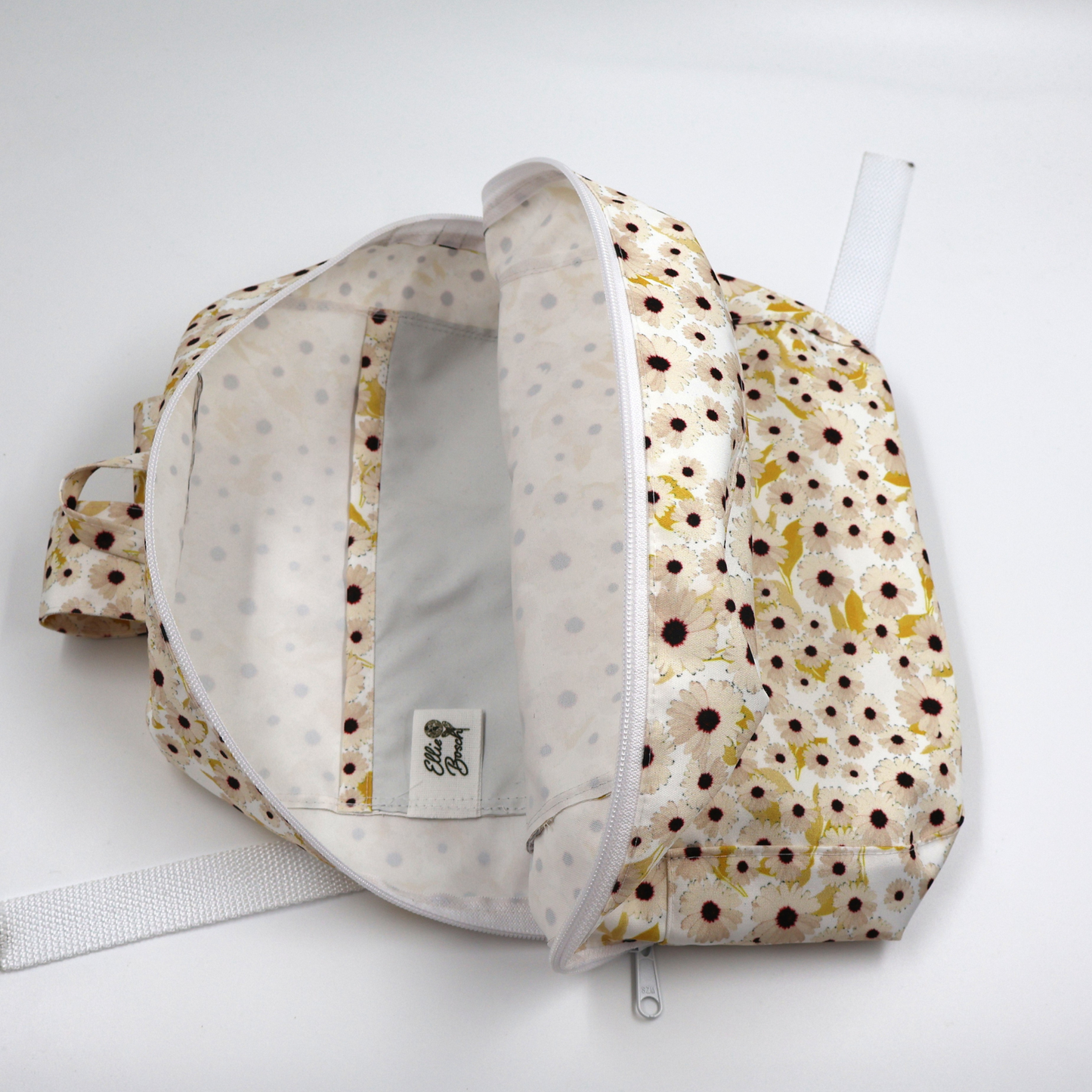 Backpack small Ellie B White Magriki