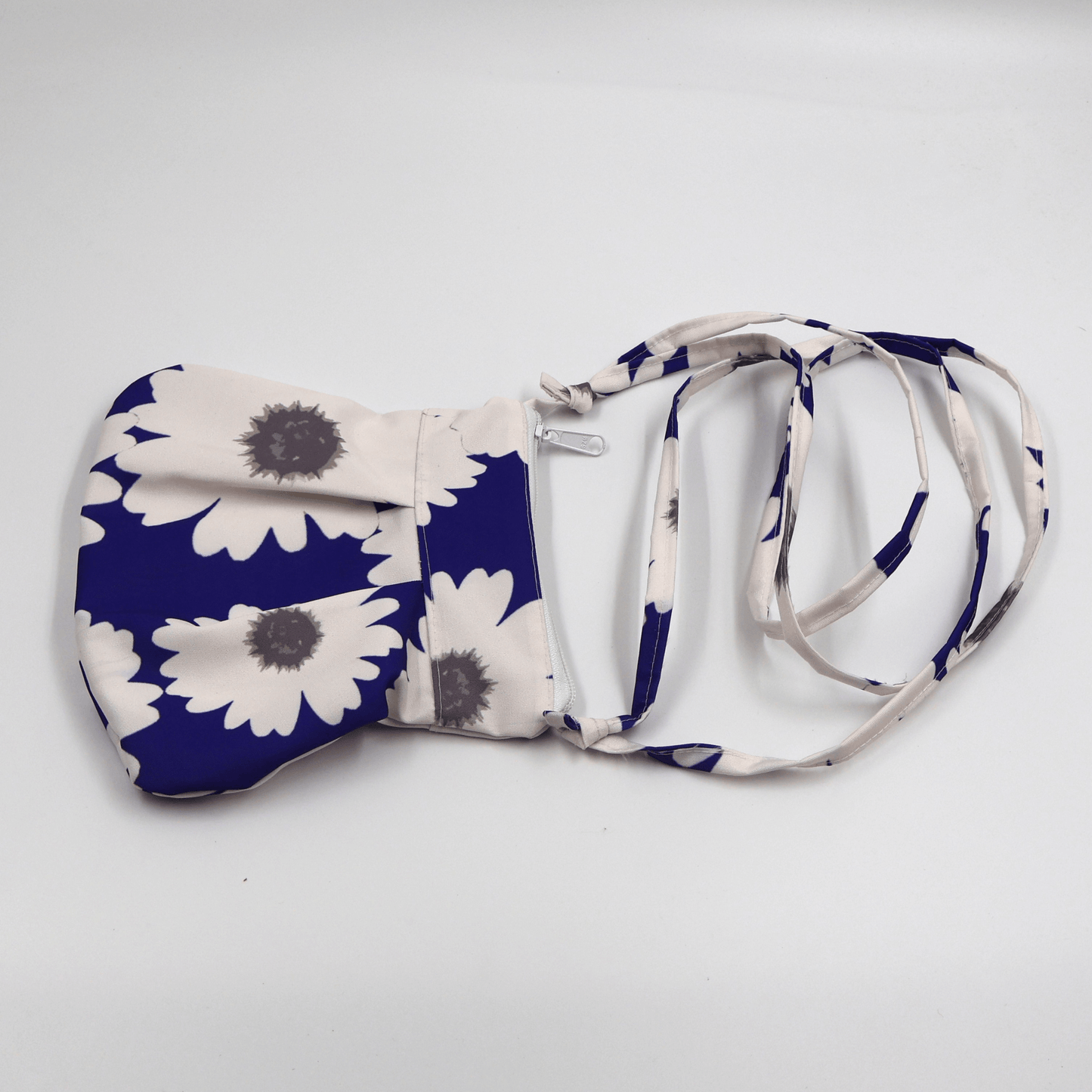 Girl's Crossbody Bag Ellie B Blue Daisy Doll