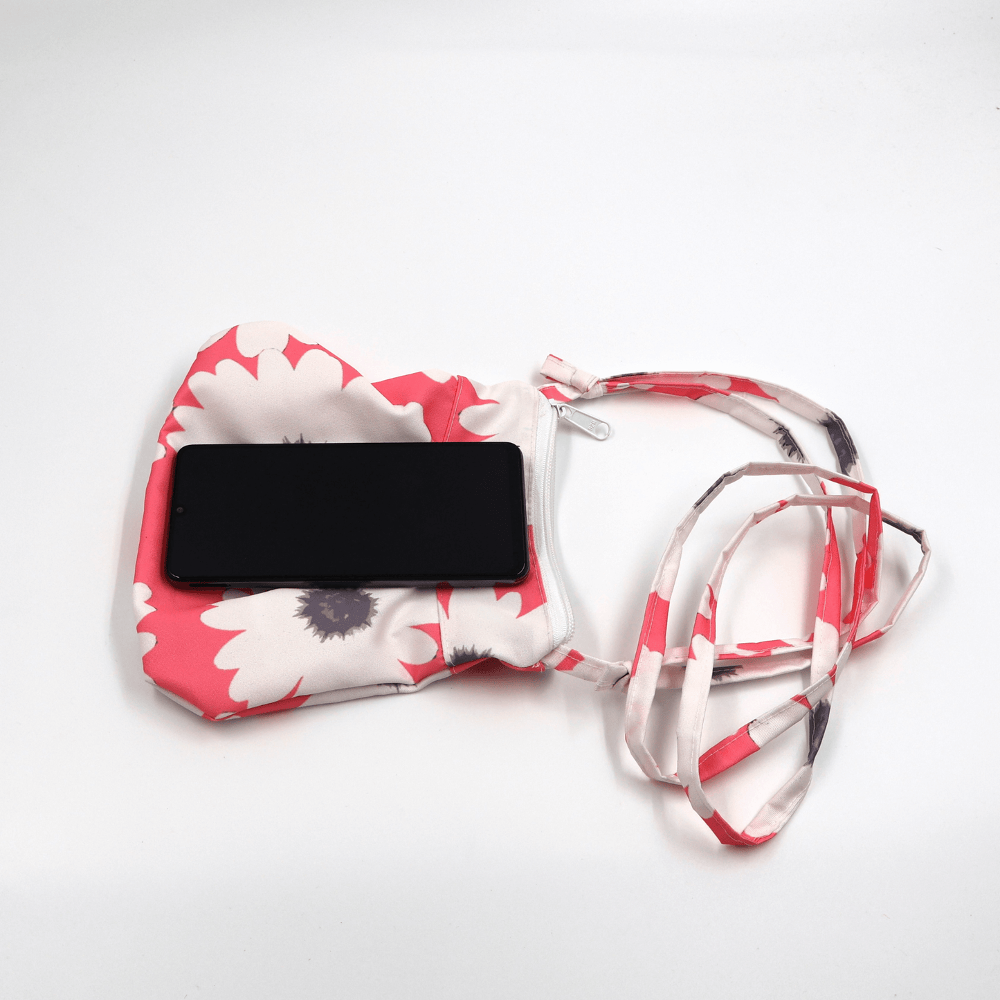 Girl's Crossbody Bag Ellie B Pink Daisy Doll