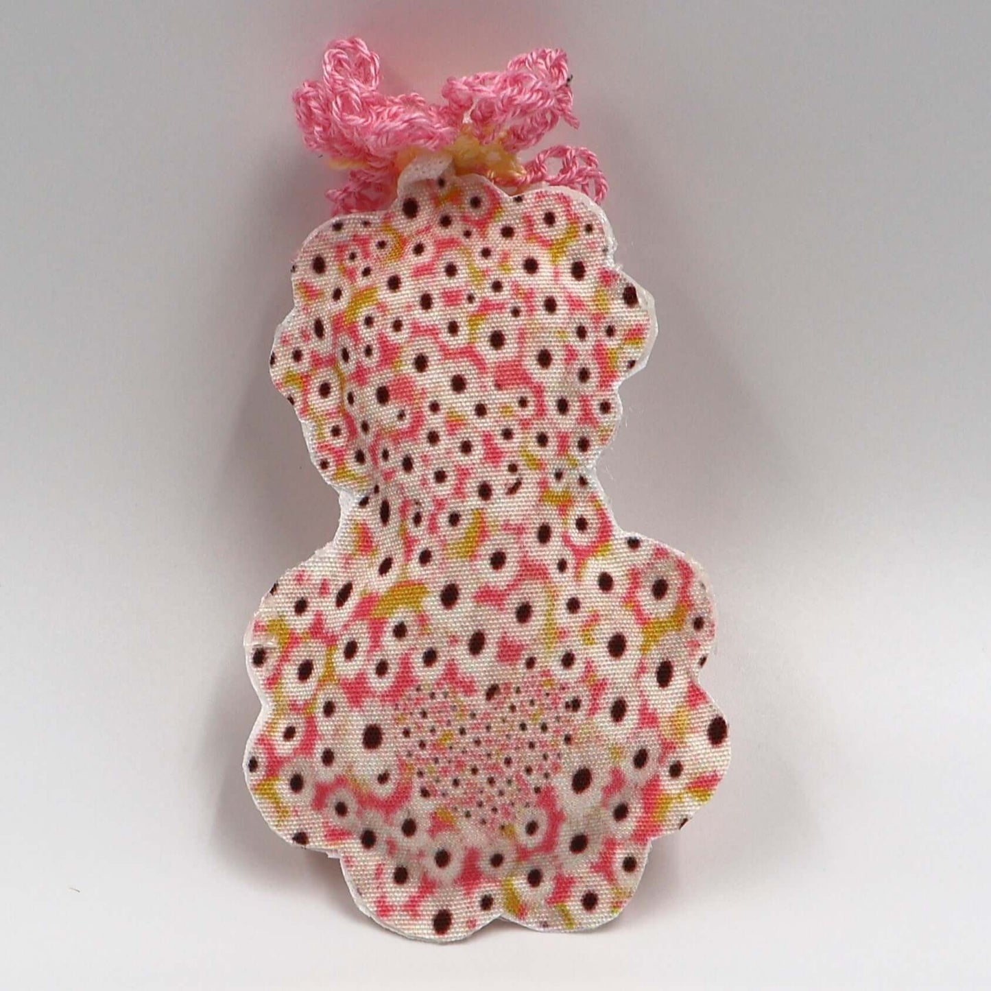 Pink Daisy Doll Tag
