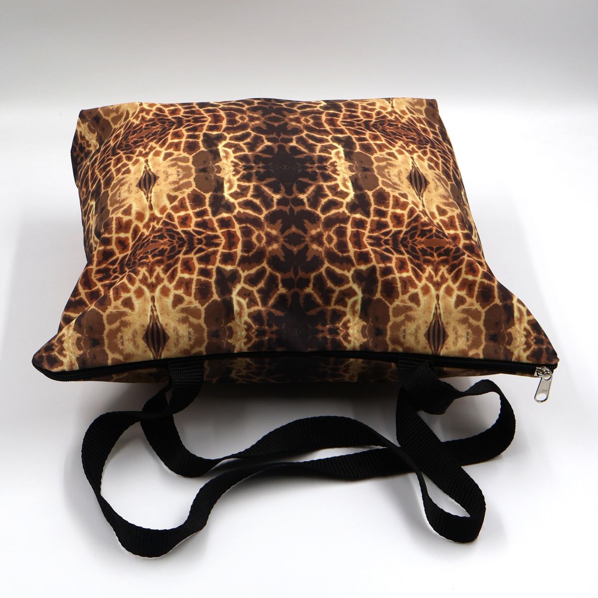 Letheba Brown Waterproof Canvas Tote