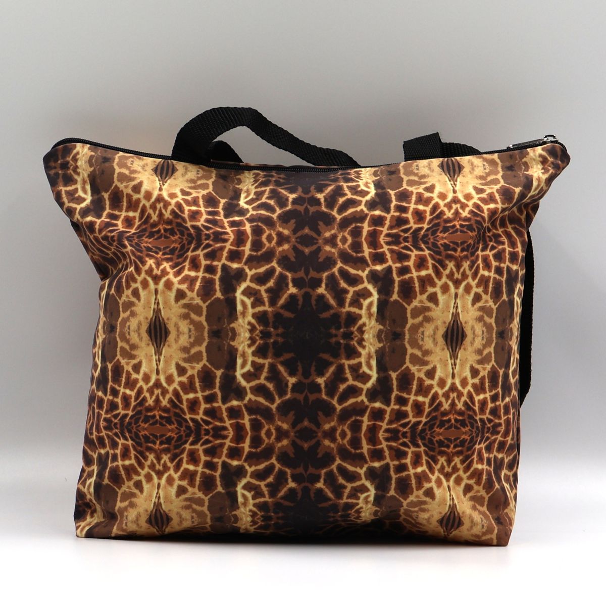 Letheba Brown Waterproof Canvas Tote