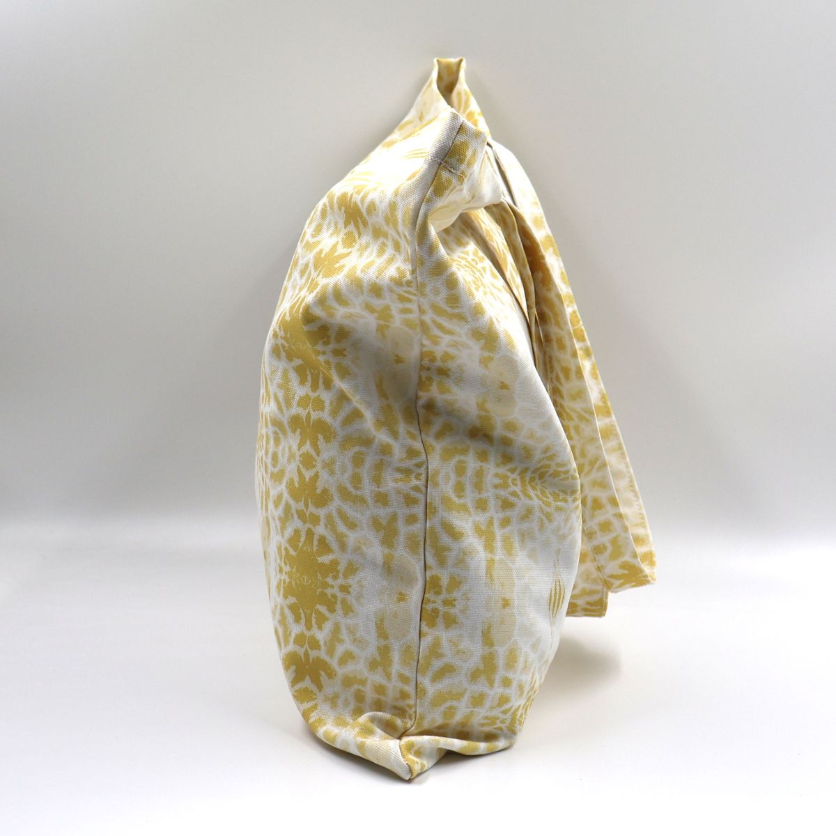 Letheba Tote Bag – Giraffe-Inspired Cotton Canvas (Butter Yellow)