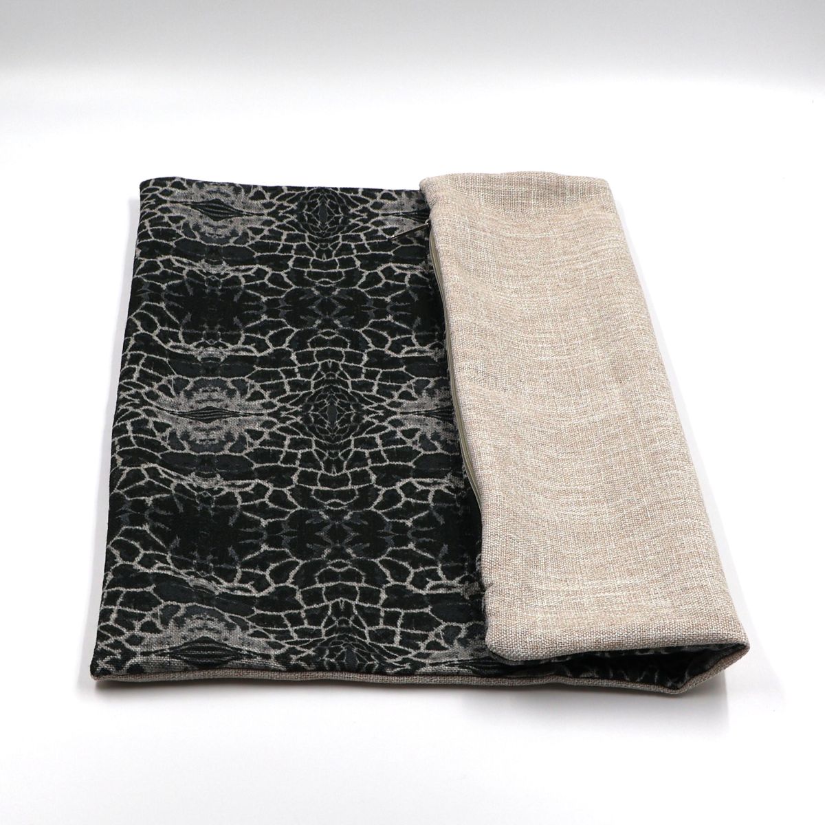 Letheba Charcoal Scatter Cushion Cover
