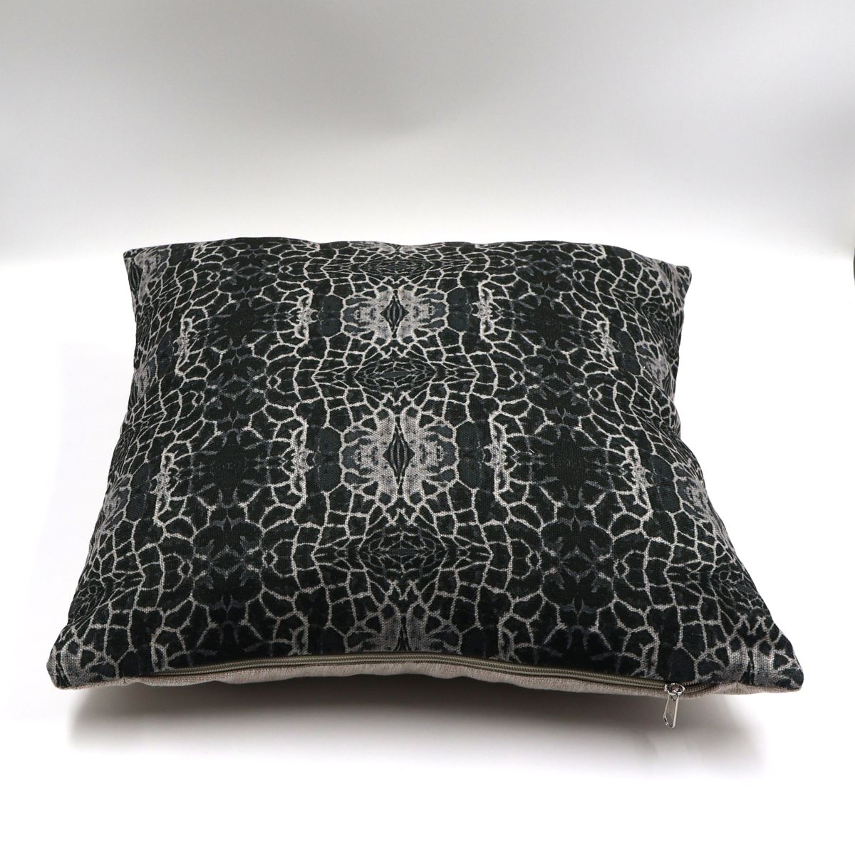 Letheba Charcoal Scatter Cushion Cover
