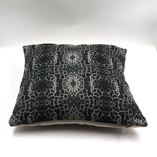 Letheba Charcoal Scatter Cushion Cover