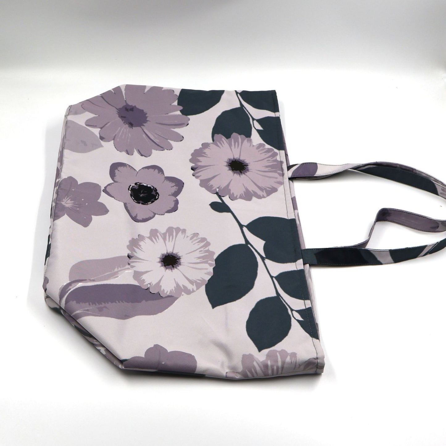 Mauve Sky Floral Carryall Bag