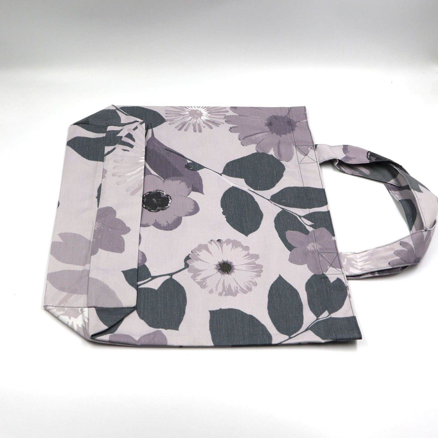 Mauve Sky Floral Tote Bag