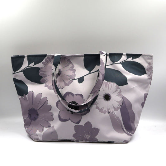 Mauve Sky Floral Carryall Bag