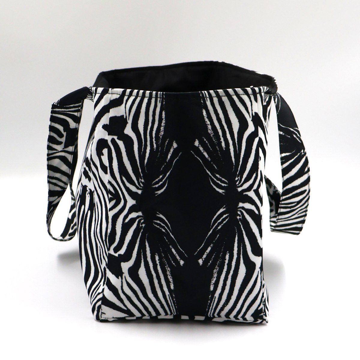Tshikwana Medium Teacher/Craft Bag – Zebra-Inspired Polyester Canvas