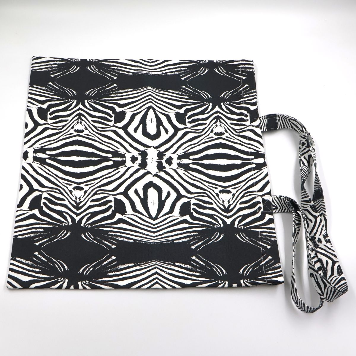 Tshikwana Zebra Cotton Canvas Tote