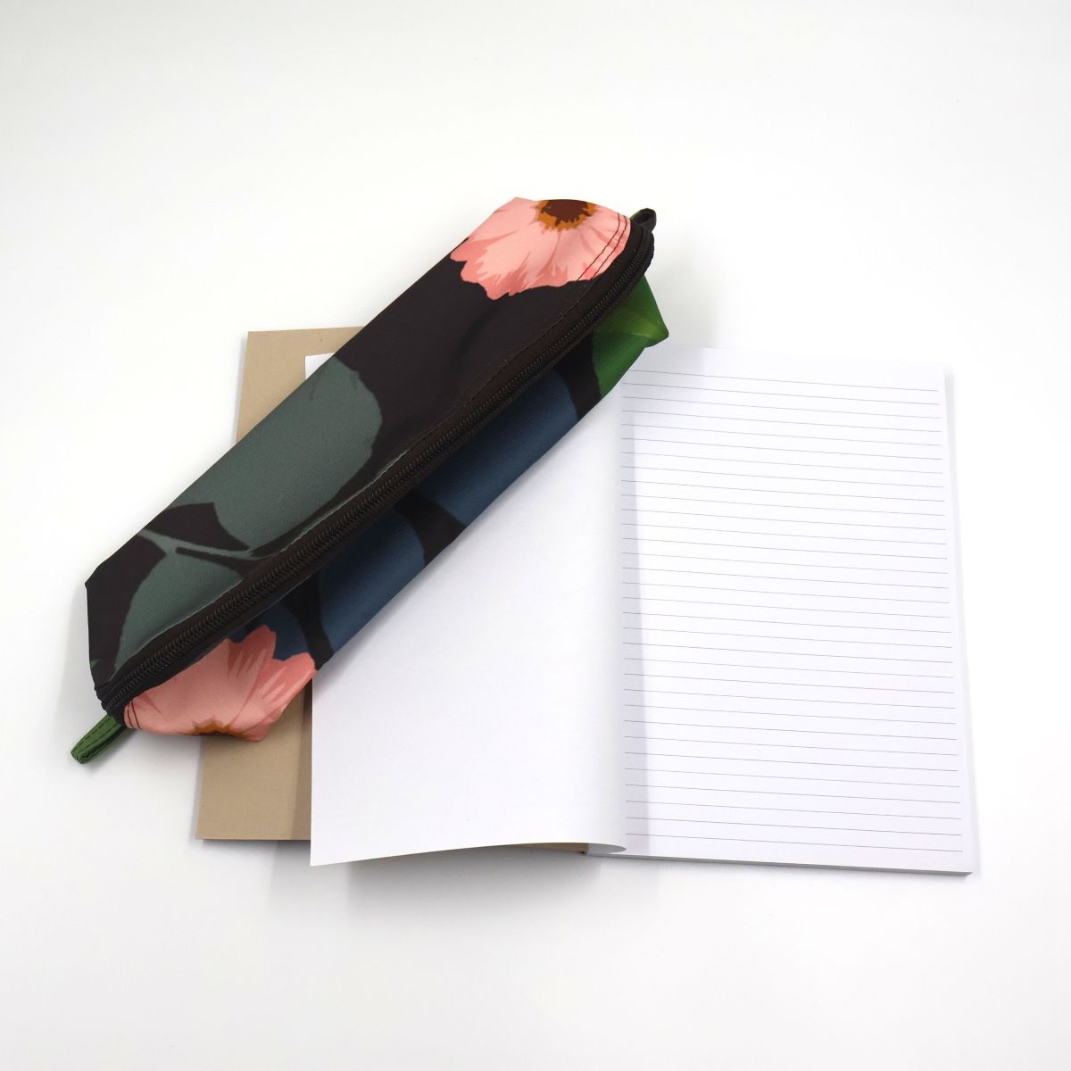 Black Daisy A5 Journal & Pencil Case Set | Wildflowers SA, Ellie Bosch