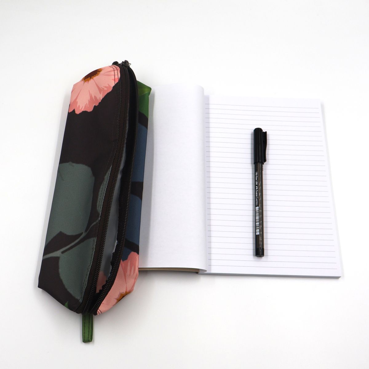 Black Daisy A5 Journal & Pencil Case Set | Wildflowers SA, Ellie Bosch