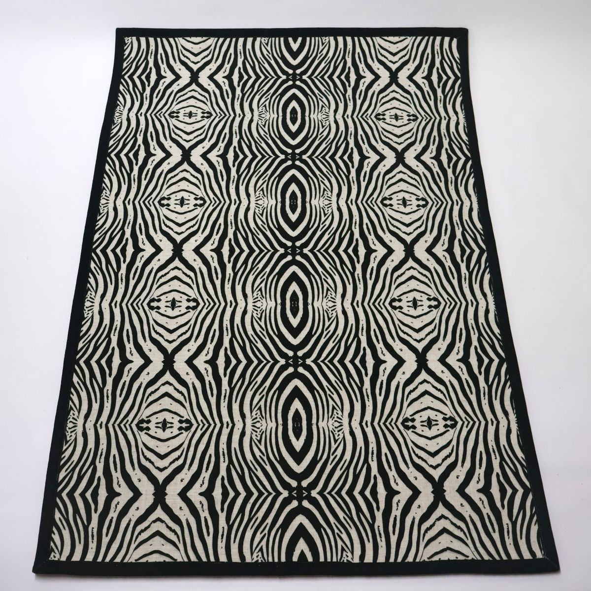 Tshikwana Luxury Woven Non‑Slip Zebra Mat | SA Made