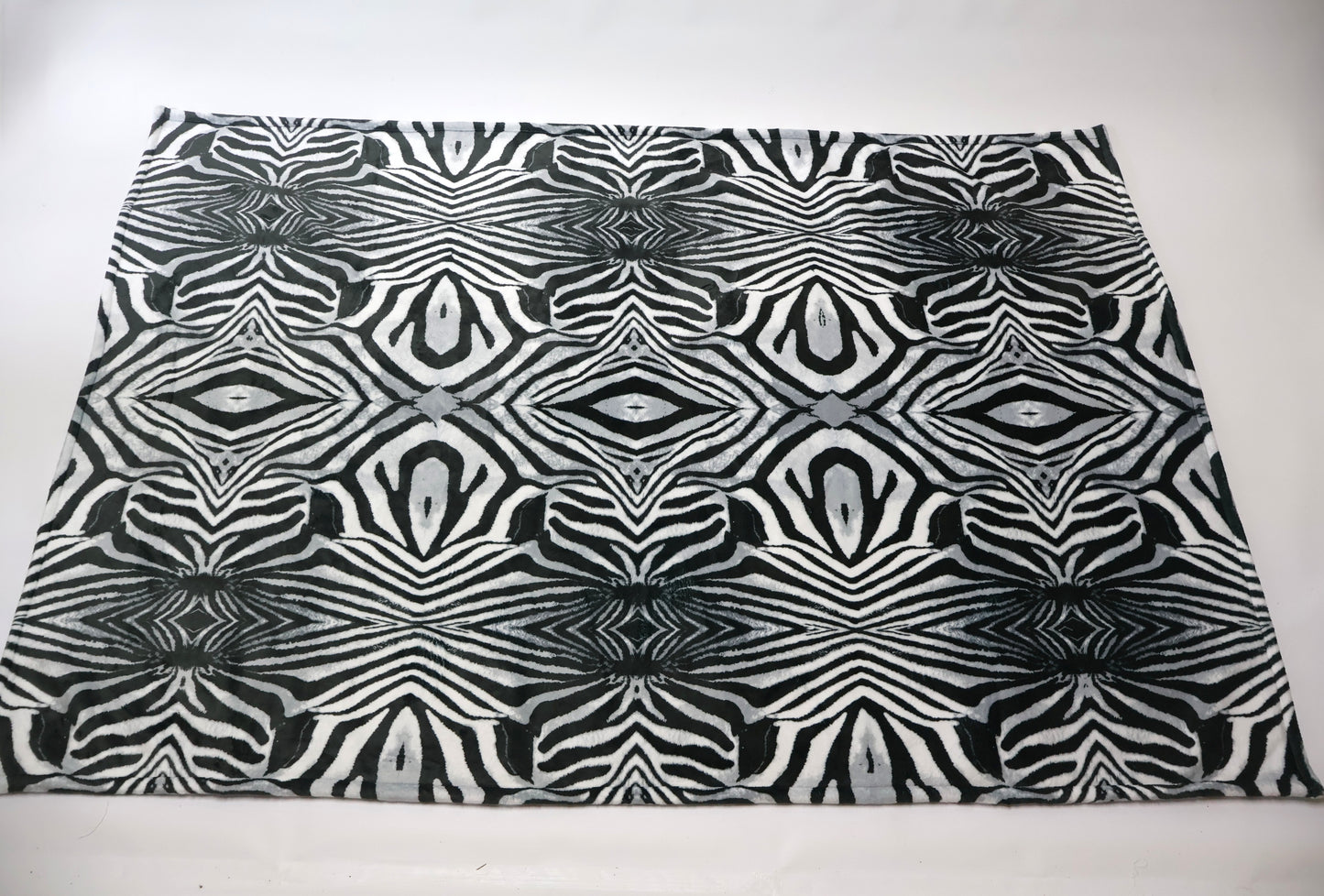 Tshikwana Zebra Double Layer Fleece Blanket | SA Design